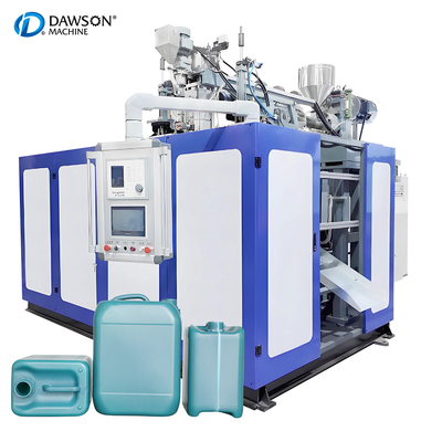 Máquina de moldeo por soplado de extrusión de 5 litros para botellas químicas de plástico PE HDPE