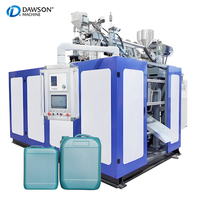 Máquina de moldeo por soplado por extrusión de plástico de alta velocidad HDPE 5L Jerrycan