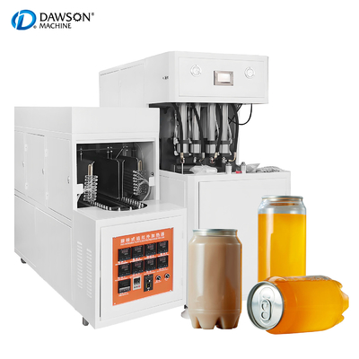 500ml 1000ml PET transparente puede hacer máquina de moldeo de soplado totalmente automática