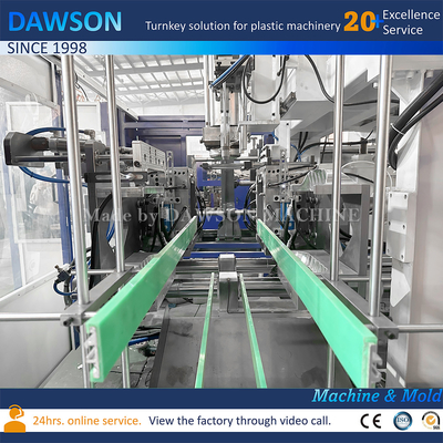 Industria química de HDPE Máquinas de moldeo por soplado por extrusión de plástico apilables