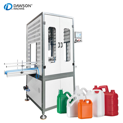 Máquina automática de plástico 5L 10L 20L Jerrycan tambor boca de botella cuello y máquina de recorte boca de botella máquina de molienda