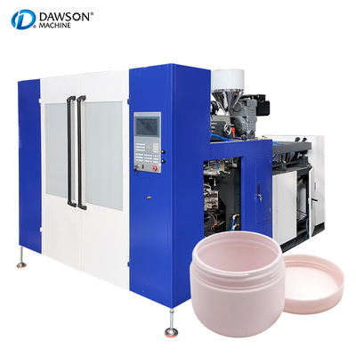 Máquina de moldeo por soplado por extrusión de HDPE para paquete de productos químicos médicos de cuello ancho Botella de plástico de 1400 ml
