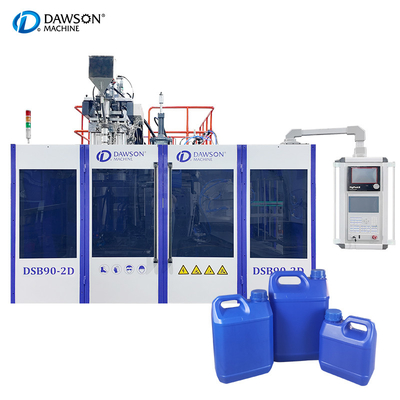 Máquina de moldeo por soplado de extrusión de plástico de 4 galones y 5 galones de HDPE