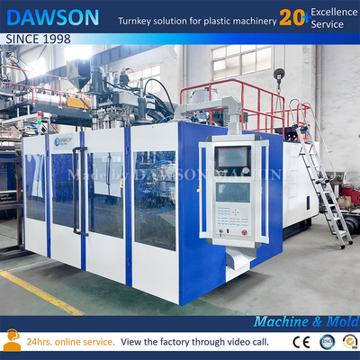 Máquina de moldeo por soplado de extrusión de plástico de 4 galones y 5 galones de HDPE
