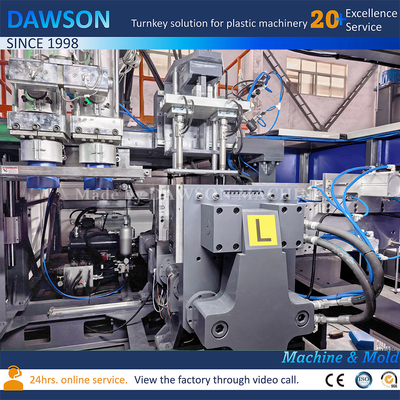 Máquina de moldeo por soplado de extrusión de plástico de 4 galones y 5 galones de HDPE