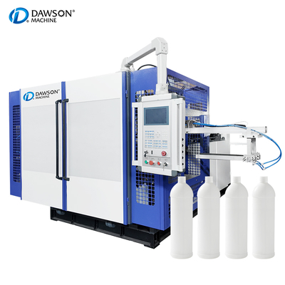 Máquina de moldeo por soplado por extrusión de cuatro cabezales de doble estación HDPE 500ml 900ml
