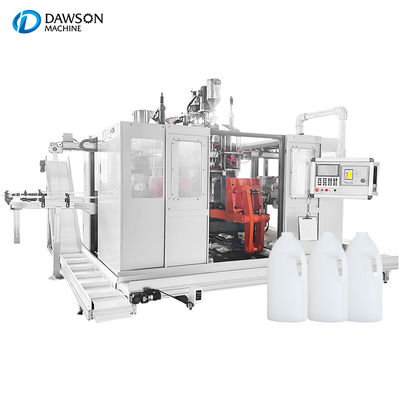 Precio de la máquina de extrusión-soplado de botellas de doble estación para detergente de lavandería de HDPE de alta velocidad
