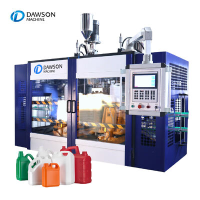 Diámetro de tornillo de 85 mm 110kN Fuerza de sujeción de plástico Hdpe Botella de detergente de lavandería haciendo extrusión máquina de moldeo de soplado