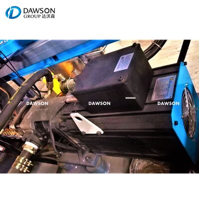 660 mm Placa de molde Tamaño 67 kw Potencia Jerry lata 20l 25l HDPE Contenedor de tanque de plástico Tambor Extrusión Sistema de moldeo de soplado