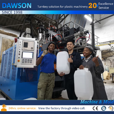 ABLB80-25L Máquina para fabricar bidones, bidones de plástico de 8.5 toneladas, extrusión-soplado, 10L 15L 20L 25L 30 Litros