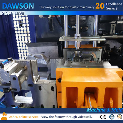 3 No de la zona de calefacción de tornillo fácil de operar Producción de extrusión máquina de moldeado de soplado de plástico botellas de agua de leche máquinas