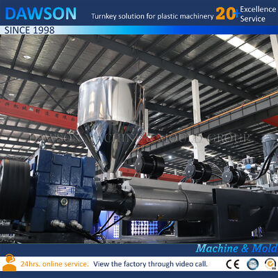3 No de la zona de calefacción de tornillo fácil de operar Producción de extrusión máquina de moldeado de soplado de plástico botellas de agua de leche máquinas
