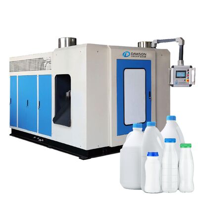 Capacidad del acumulador 0 L Sistema automático de moldeo por soplado de botellas de HDPE PP para envases de botellas de leche, procesamiento de plástico, extrusión