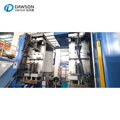 Máquina automática para la fabricación de tanques IBC con cabezal de matriz tipo acumulador, máquina de moldeo por soplado de barriles IBC con potencia de calentamiento de tornillo de 88 kW