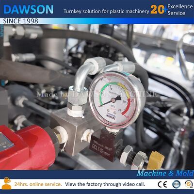 Fuerza de sujeción de 270 kN Máquina de moldeo por soplado de extrusión de tambor de Jerry