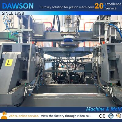 Fuerza de sujeción de 270 kN Máquina de moldeo por soplado de extrusión de tambor de Jerry