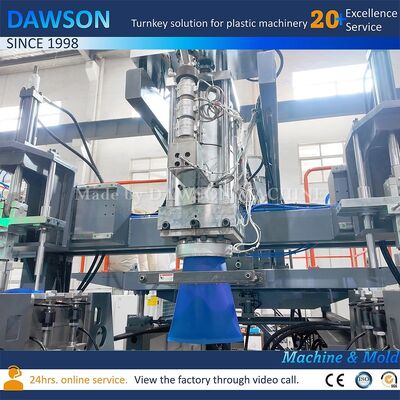 Fuerza de sujeción de 270 kN Máquina de moldeo por soplado de extrusión de tambor de Jerry