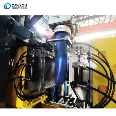 130 kg por hora de salida extrusión máquina de moldeo por soplado para 10L 20L 25L 30L botella jerrycan pila lubricante aceite de palma botella de aceite de palma