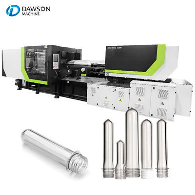 Máquina de moldeo por inyección de preforma de PET totalmente automática con una distancia de 680 mm entre las barras y un diámetro de agujero de 160 mm para una alta productividad