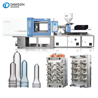 Máquina de moldeo por inyección de preformas de PET con presión de inyección de 160 Mpa, alta productividad y peso de la máquina de 13,8 t