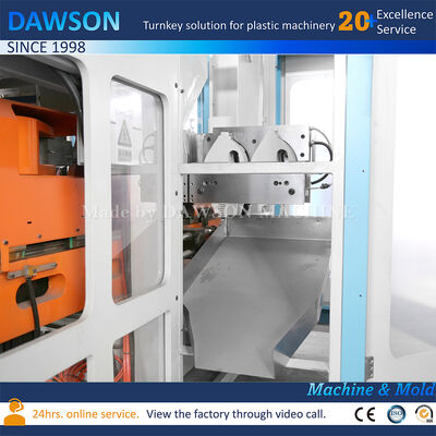 Máquina de moldeo por soplado de extrusión Jerrycan totalmente eléctrica de doble estación HDPE 3L 5L
