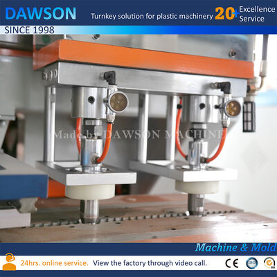 Full Electric Double Station 5L Max. Product Volume 220KN Clamping Force HDPE Bottle Blow Molding Machine