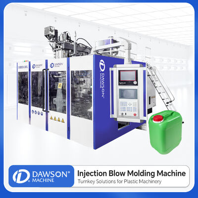 Máquina para fabricar bidón de estación única completamente automática para producción de bidón químico de HDPE de 30 litros