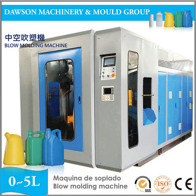 HDPE 2L 5L Barril de aceite auto desinflar Jerry puede botella de agua haciendo extrusión máquina de moldeo de soplado