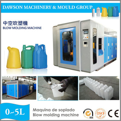 HDPE 2L 5L Barril de aceite auto desinflar Jerry puede botella de agua haciendo extrusión máquina de moldeo de soplado
