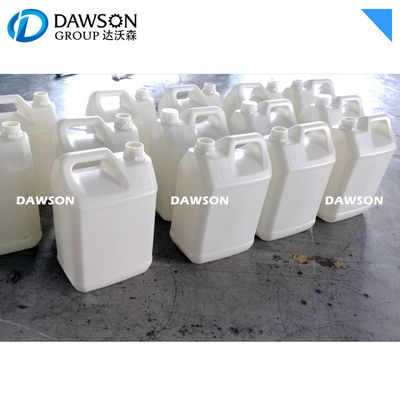 HDPE 5L Jerry puede máquina automática de moldeo de soplado 180PCS / H para botella de lubricante