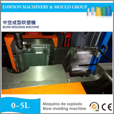 HDPE 5L Jerry puede máquina automática de moldeo de soplado 180PCS / H para botella de lubricante