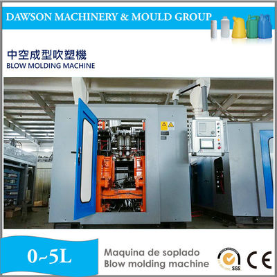 HDPE 5L Jerry puede máquina automática de moldeo de soplado 180PCS / H para botella de lubricante
