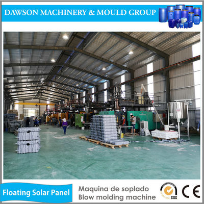 Sistema flotante plástico superficial de los paneles solares del agua producido por la máquina del moldeo por insuflación de aire comprimido