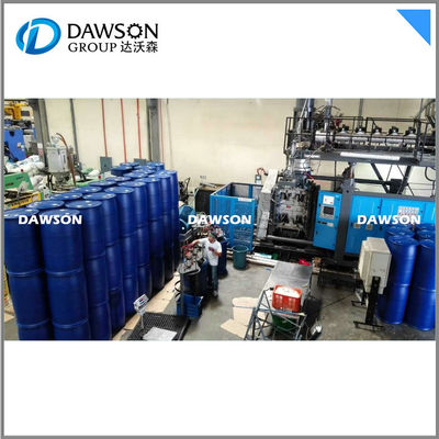 Máquina de moldeo de soplado de HDPE de 220 litros Máquina para hacer tambores de soplado de plástico